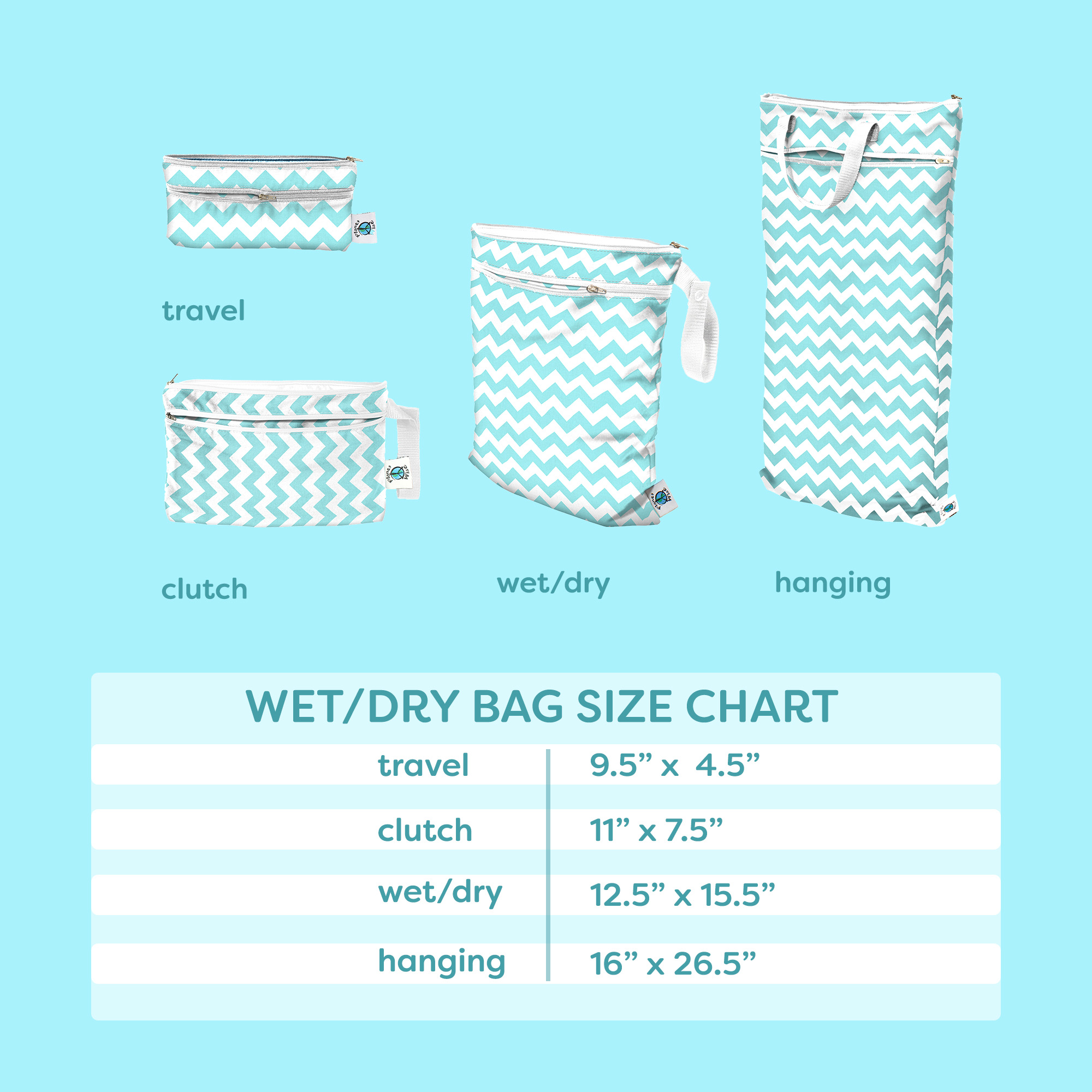 Wet/Dry Double Bags